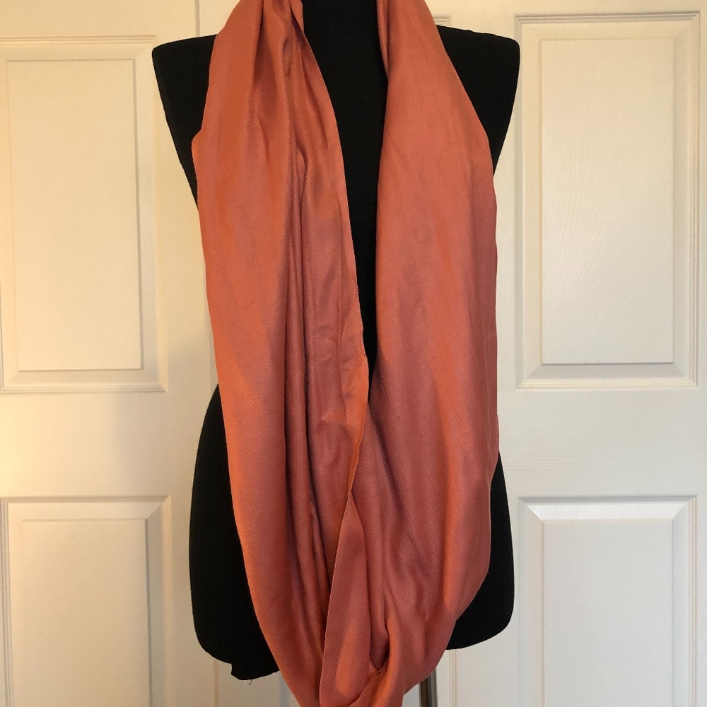 Pink Infinity Scarf
